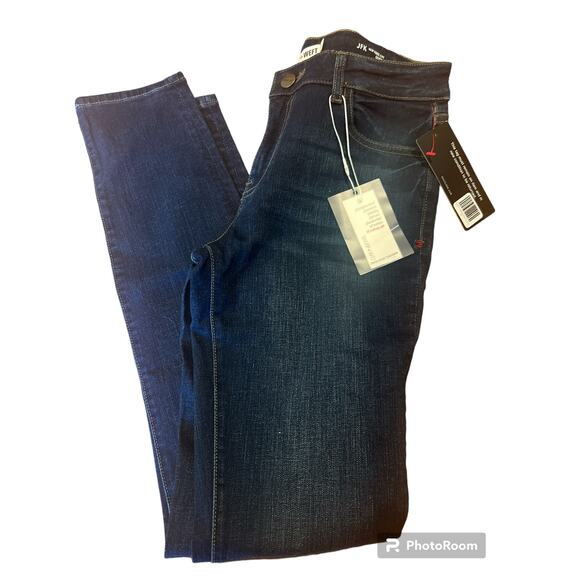 Warp + Weft JFK New York Skinny Jeans Mid Dark 28x31 NWT - Picture 3 of 6